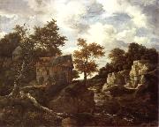 Rembrandt, Rocky Landscape